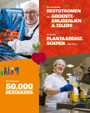 De Verspillingsfabriek - 10 jaar - infographic